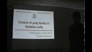 56 Control of pulp levels in flotation cells, Claudio Gutiérrez and Jaime Silva