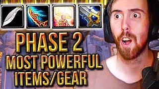 Asmongold Amazed By Classic WoW PHASE 2 Most Powerful Items & Gear - Punkrat