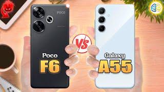 Poco F6 vs Samsung Galaxy A55Full Review