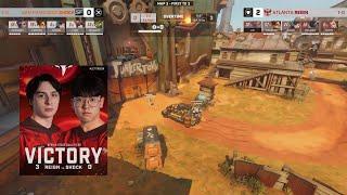 2023 Overwatch League Atlanta Reign Full Held San Francisco Shock on First Point of Junkertown