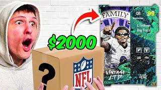 $2000 NFL Mystery Box Builds My Team!