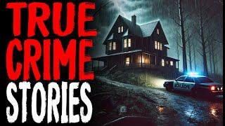 Disturbing True Crime Stories For Sleep With Rain Sound | Black Screen | Mr. Nightscared