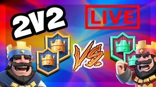 2v2 Clash Royale CHALLENGES!!! |  | Clash Royale Live!