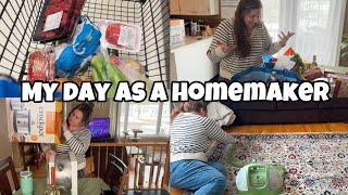 Canadian grocery haul, resetting the house & taking breaks | homemaker vlog