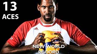 Wilfredo Leon Destroys Serbia with 13 Aces | VNL 2021 | New Record in Volleyball History