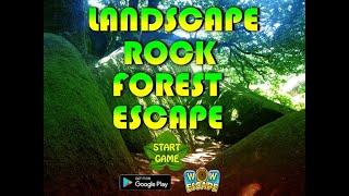 landscape rock forest escape video walkthrough