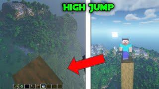 High Jump In Minecraft |