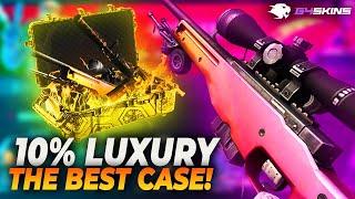 10% LUXURY CASE IS THE *BEST* CASE TO OPEN! - G4SKINS PROMO CODE 2025