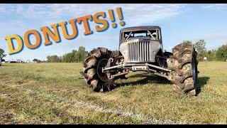 DONUTS! in the M7 INDEPENDENT SUSPENSION mega truck