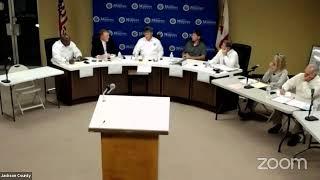 Jackson County Board of County Commissioners - Special Meeting - November 7th, 2022 at 5:15 PM CST