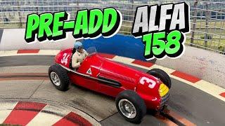 Pre-Add Alfa Romeo 158 Slot Car Build