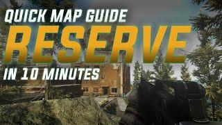 Learn Reserve In 10 Minutes - 【Escape from Tarkov】Map Guide #tarkov #escapefromtarkov