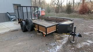 Big Tex 35SA 6.5x12 Steel Utility Trailer w Ramp - AAA Trailers Howell MI