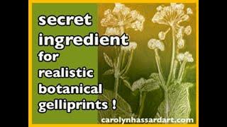 Botanical GelliPrint Secret Ingredient