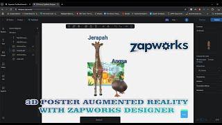 Cara Membuat 3D Poster Augmented Reality dengan Zapworks Designer | Augmented Reality Tutorial