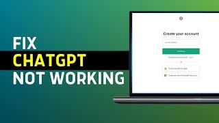 How to FIX Chat GPT Not Working (Chat GPT Down, Not Opening, At Capacity, Login Error)