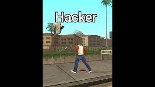 Hacker in GTA San Andreas! He's playing like Pubg 