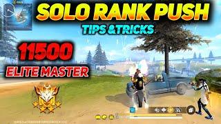 (தமிழ்) Solo Rank Push tips and Tricks 11500+ Point - Warmup Gamer