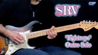 Stevie Ray Vaughan - "Tightrope" Outro Solo - Rock/Blues Guitar Cover