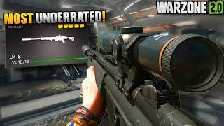 the BEST LM-S MARKSMAN CLASS SETUP in WARZONE 2! - Modern Warfare 2 Warzone *Best LM-S Setup*