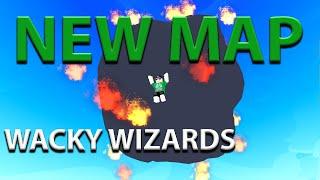 New Map Update Wacky Wizards Roblox Meteor Crash