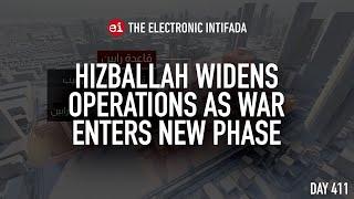 Hizballah widens operations as war enters new phase, with Jon Elmer