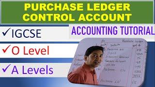 How to Prepare PURCHASE LEDGER CONTROL ACCOUNT?