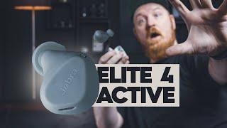 Jabra Elite 4 Active Review - Best Running ANC earbuds under 120 Euros.