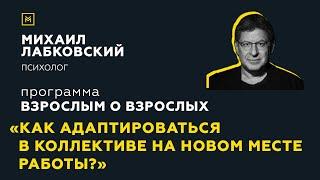 Программа "Взрослым о взрослых". Тема: "Как адаптироваться в коллективе на новом месте работы?"