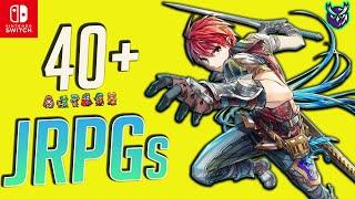 TOP 40+ JRPG Games on Nintendo Switch!