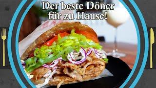 Der BESTE DÖNER für zu Hause! Döner Kebab Rezept selber machen