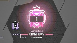 First Operation Shifting Tides Champion - #1 Champion - Ranked/Go4 Highlights - Rainbow Six Siege