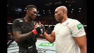 UFC 234: Entrevista no octógono com Anderson Silva e Israel Adesanya