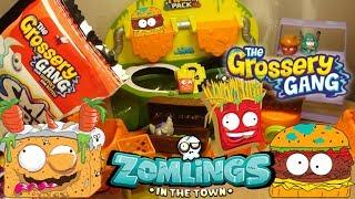 The Grossery Gang / Trash Pack /  Zomlings. Обзор Игрушек Трэш Пак, Гроссери Гэнг, Зомлингс.