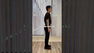 Rounded Shoulder: Two muscles you should stretch  #posturetips