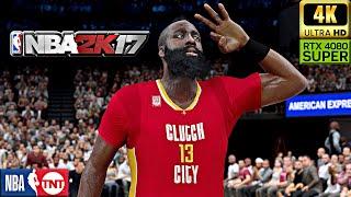 NBA 2K17 PC Ultra Modded | Warriors vs Rockets | RTX 4080 SUPER [4K]