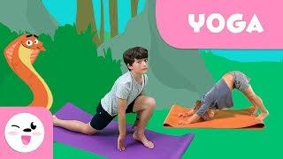 YOGA para niños | El saludo al Sol y Yoga con animales | Recopilación