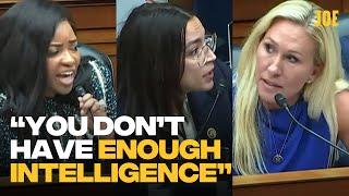 AOC and Marjorie Taylor Greene clash in insane US committee hearing