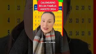 PAGAMENTOS do BOLSA FAMÍLIA de AGOSTO já tem DATA  - CALENDÁRIO OFICIAL! Quem vai RECEBER?