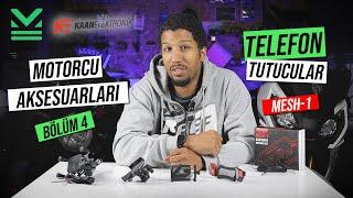 En çok kullanılan telefon tutucular / KnMaster Mesh1 / Motorcu Aksesuarları