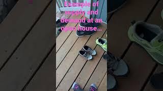 Supply and demand example at the open house… #alaska #anchorage #realestate #jber