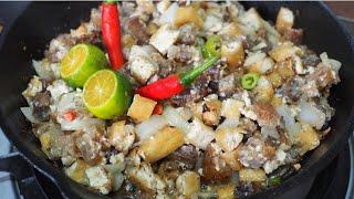 PORK & TOFU SISIG RECIPE