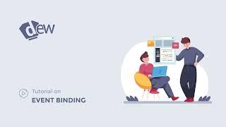 How to use 'Event Binding' in DEW Studio | Low-Code Platform Tutorial