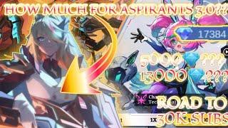 HOW MUCH /DIAMONDS FOR ASPIRANTS 3.0 IN NEW ASPIRANTS UNITE GACHA DRAWS EVENT | MLBB