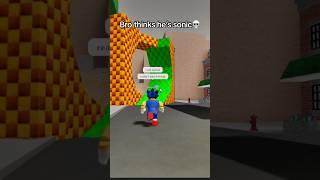 SONIC #roblox #sonic #shorts #funny