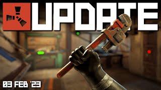 Rust stats, performance and Industrial Crafting | Rust Update February 3rd 2023