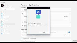 How to fix fingerprint scanner not working on Windows 11