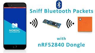 Sniff Bluetooth Packets with nRF52840 Dongle