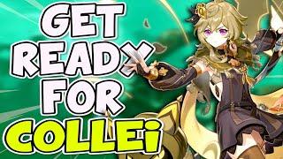 COLLEI REVEALED! HOW TO PREPARE!  Genshin Impact Collei Skills, Builds, Ascension Materials & More