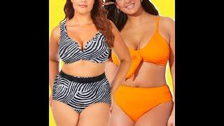 Купальники 2021 для полных женщин. Plus size 2021 summer